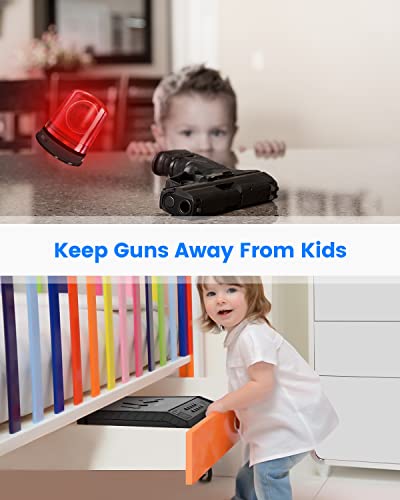 Biometric Handgun Safe with LCD and Quick Access