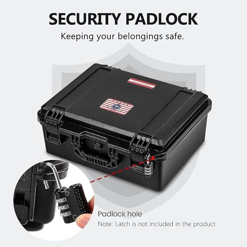 Kinghardcase Shockproof Waterproof 5 Pistol Gun Case