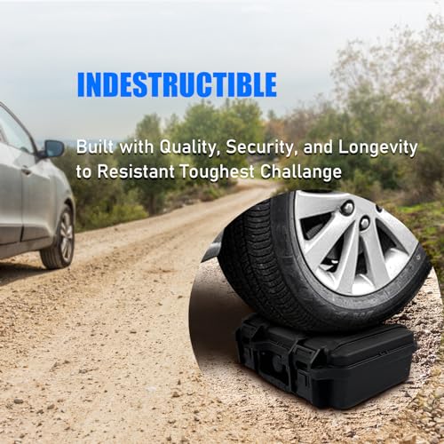 Lockable Hard Shell Handgun Case with Foam