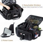 VIGEGARI Tactical Large Pistol Range Bag