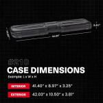 42" Single Scope Hard Gun Case with Foam