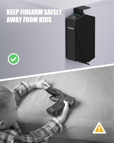 Biometric Pistol Safe for Quick Access