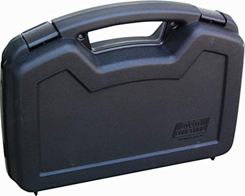 MTM Pistol Case for 4" Revolvers, Black