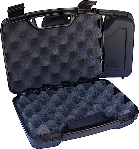 MTM Pistol Case for 4" Revolvers, Black
