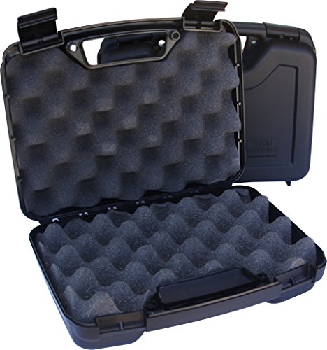 MTM Pistol Case for 4" Revolvers, Black