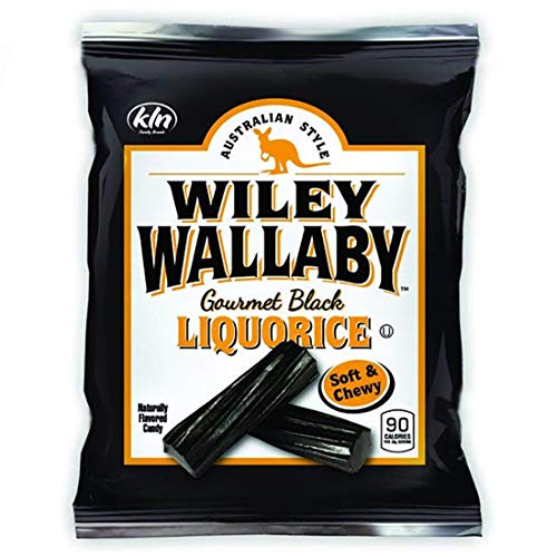 Wiley Wallaby Gourmet Black Licorice 141g