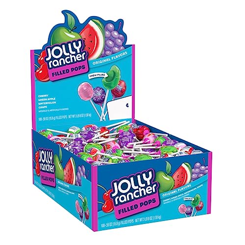 JOLLY RANCHER Fruit Filled Pops Assorted Candy Box