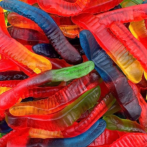 Real Fruit Juice Gummy Worms - 2-Pound Bag