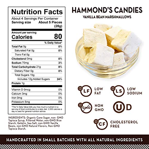 Hammond's Gourmet Vanilla Bean Marshmallows - 2 Pack