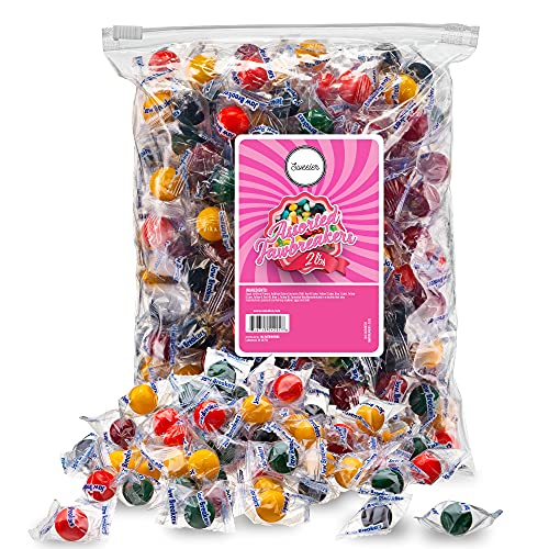 Assorted Jawbreaker Candy, Tasty Flavors, 2LB Bag