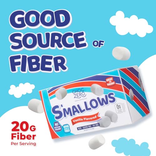 ChocZero Keto Sugar-Free Marshmallows - 10.5 Ounce Bag