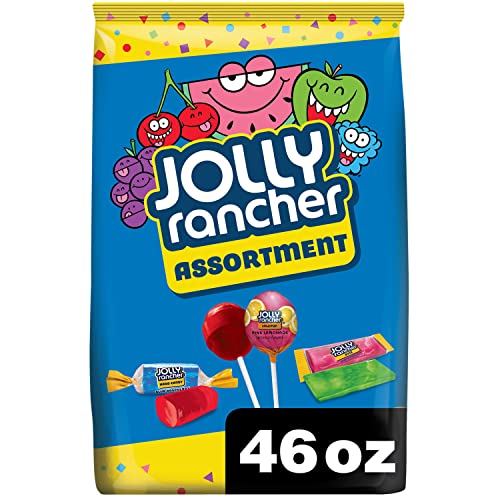 Assorted Fruit Flavored Candy Variety Bag, 46 oz
