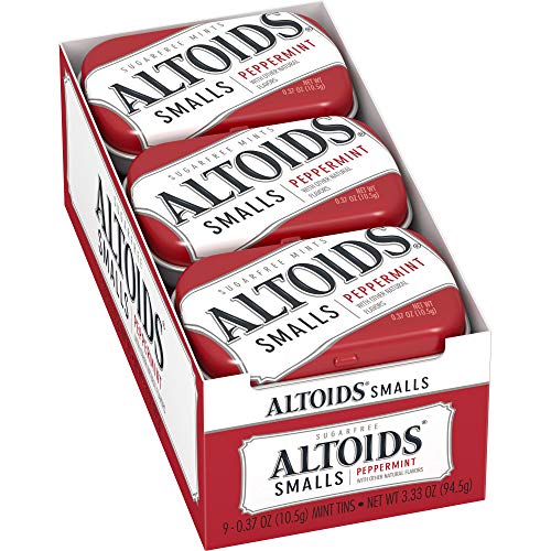 Altoids Smalls Peppermint Mints - 9 Tin Pack