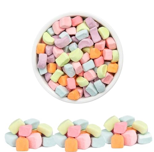 Colorful Mini Dehydrated Marshmallow Bits for Toppings