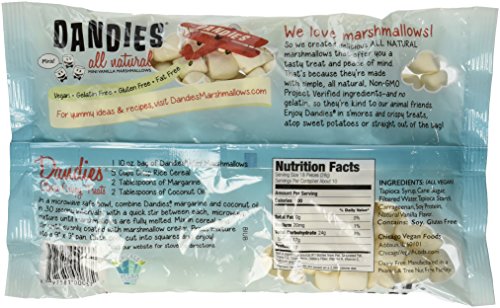 Dandies Vanilla All-Natural Mini Marshmallows 10 oz