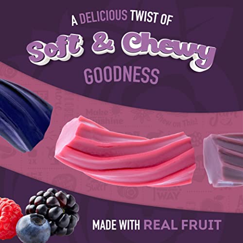 Blasted Berry Chewy Licorice Twists 10oz