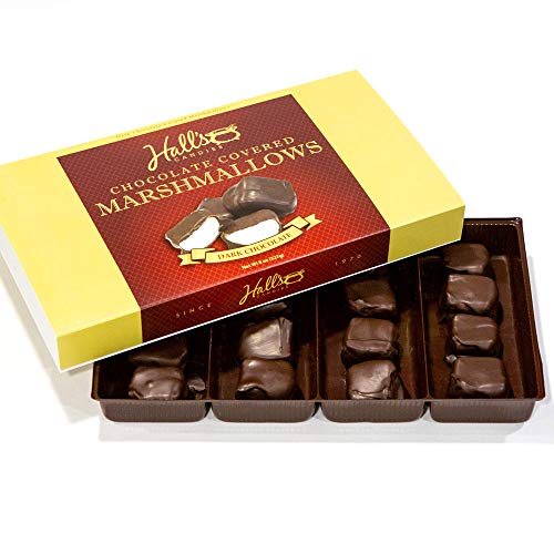 Chocolate-Covered Marshmallows in Dark Chocolate, 8 oz