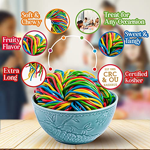Delicious Strawberry Licorice Candy | Extra Long Shoestring | 32 Ounces