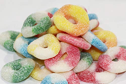 Assorted Mini Sour Gummy Rings Candy - GummiRoos