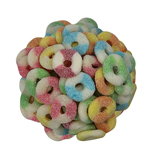 Assorted Mini Sour Gummy Rings Candy - GummiRoos