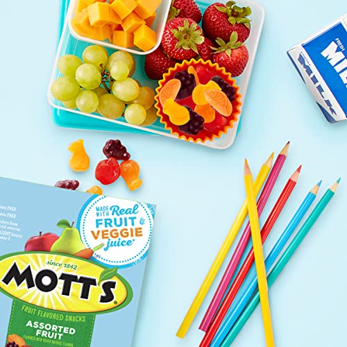 Mott's Assorted Fruit Snacks, 40 Pouches, 0.8 oz