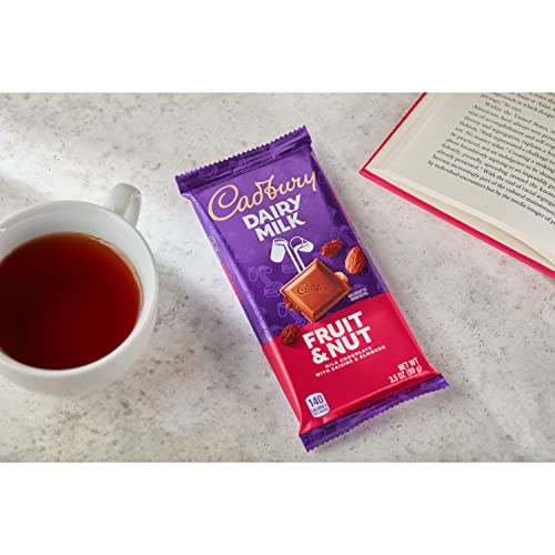 14 Count Cadbury Fruit & Nut Chocolate Candy Bars