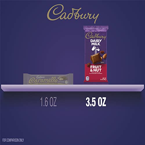 14 Count Cadbury Fruit & Nut Chocolate Candy Bars