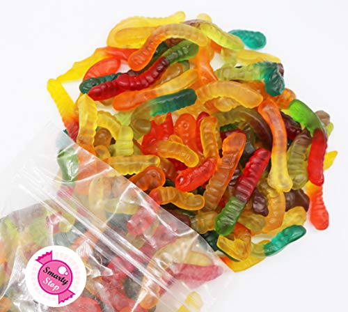 Assorted Gummy Worms Candy - 2 LB