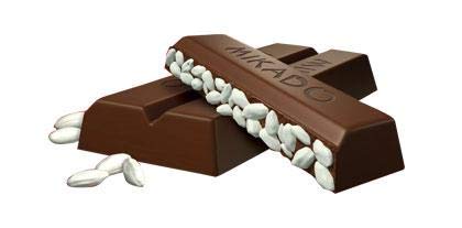 300g Mikado Milk Chocolate with Rice