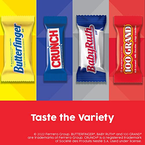 Assorted Fun Size Candy Bars - 60 Count Variety Pack