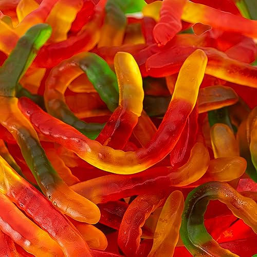 Assorted Fruit Flavored Gummy Worms, 11-Ounce Pack