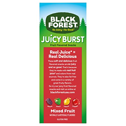 Black Forest Medley Fruit Snacks - 40pcs 0.8oz Pack