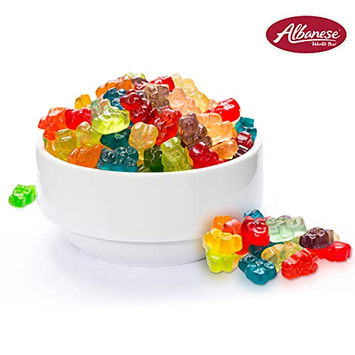 Albanese 12 Flavor Gummi Bears - 5lbs