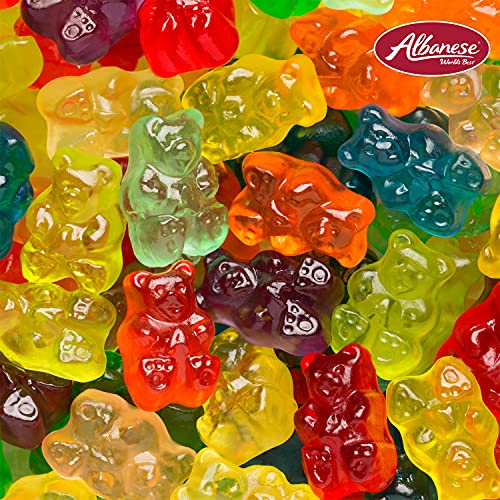 Albanese 12 Flavor Gummi Bears - 5lbs