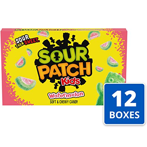 Watermelon Sour Patch Kids Candy - 12 Boxes