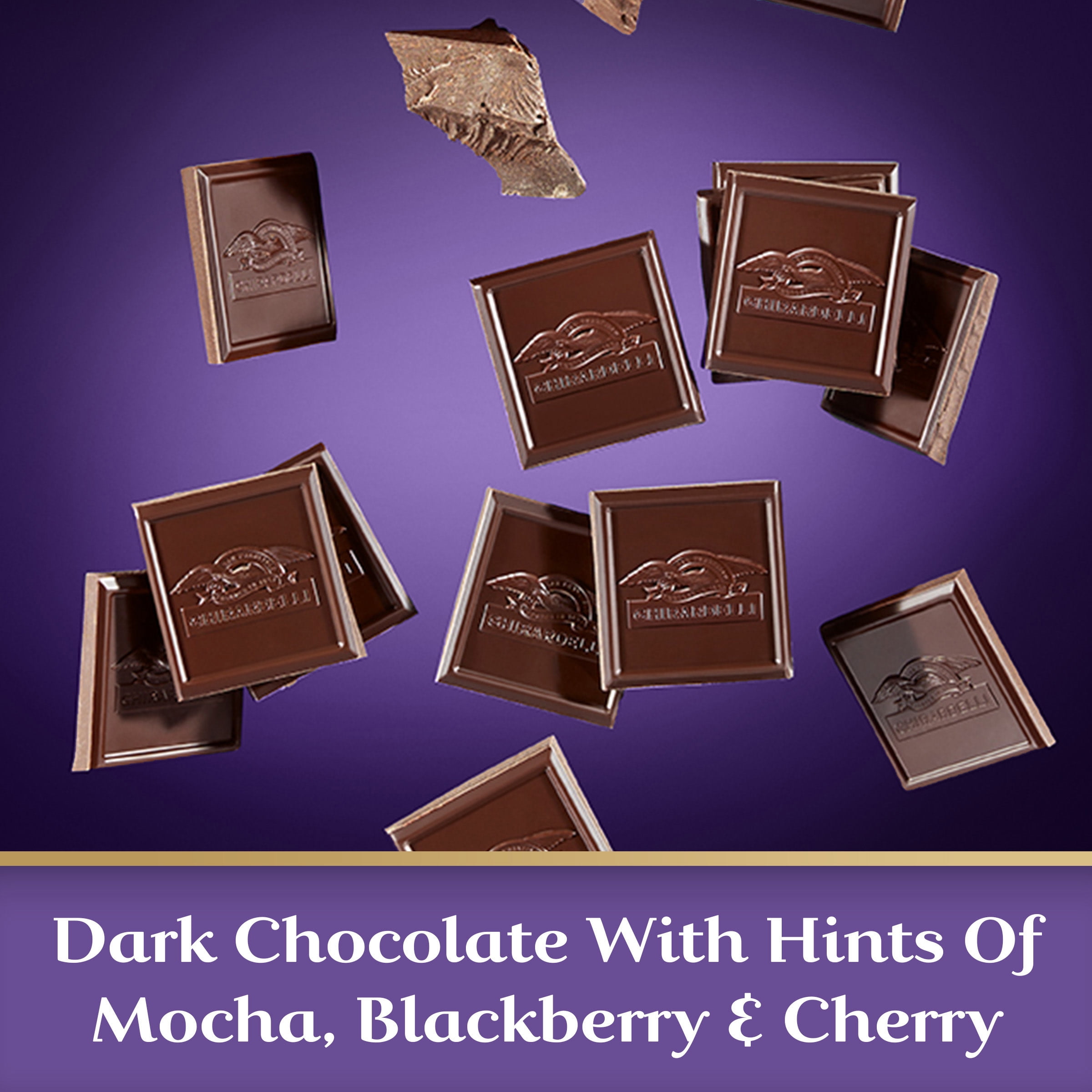 72% Cacao Dark Chocolate Bar by GHIRARDELLI, 3.5 oz