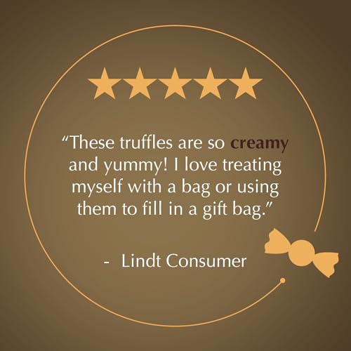 Lindt LINDOR Candy Truffles Assorted 90 Count Box