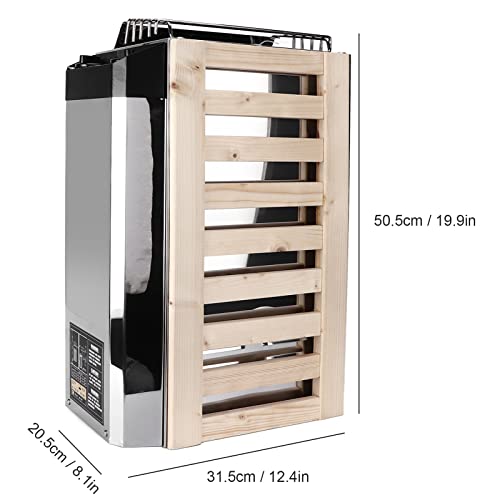 Qionia 3KW Stainless Steel Sauna Heater for Home