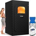 Portable Sauna Tent with Steamer and Remote Control