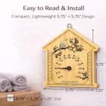 Sauna Thermometer for Accurate Temperature Measurement