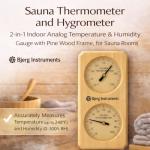2-in-1 Sauna Thermometer and Hygrometer for Indoors