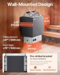 VEVOR 9KW Sauna Heater with Built-in Controls