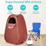 Portable Single Person Sauna Tent with Steam Generator