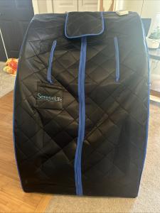 Portable Infrared Home Sauna with Heating Foot Pad