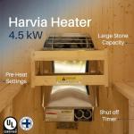 ALEKO Barrel Sauna for 3-4 People