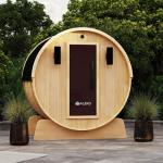 ALEKO Barrel Sauna for 3-4 People