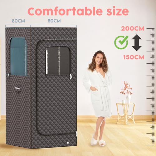 2024 Adamson Portable Full Size Steam Sauna Kit