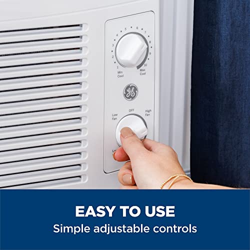 GE 5000 BTU Window Air Conditioner, Efficient Cooling