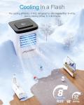 Portable 7000BTU Air Conditioner with Dehumidifier
