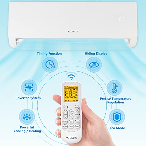 ROVSUN 9,000 BTU Mini Split AC/Heat System